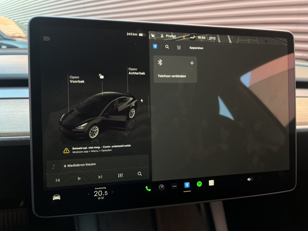 Tesla Model 3 Standard RWD Plus 60 kWh // LEDER // PANODAK // ELEK.STOELEN+GEHEUGEN // AUTOPILOT /// 360 CAMERA // NAVI // 29