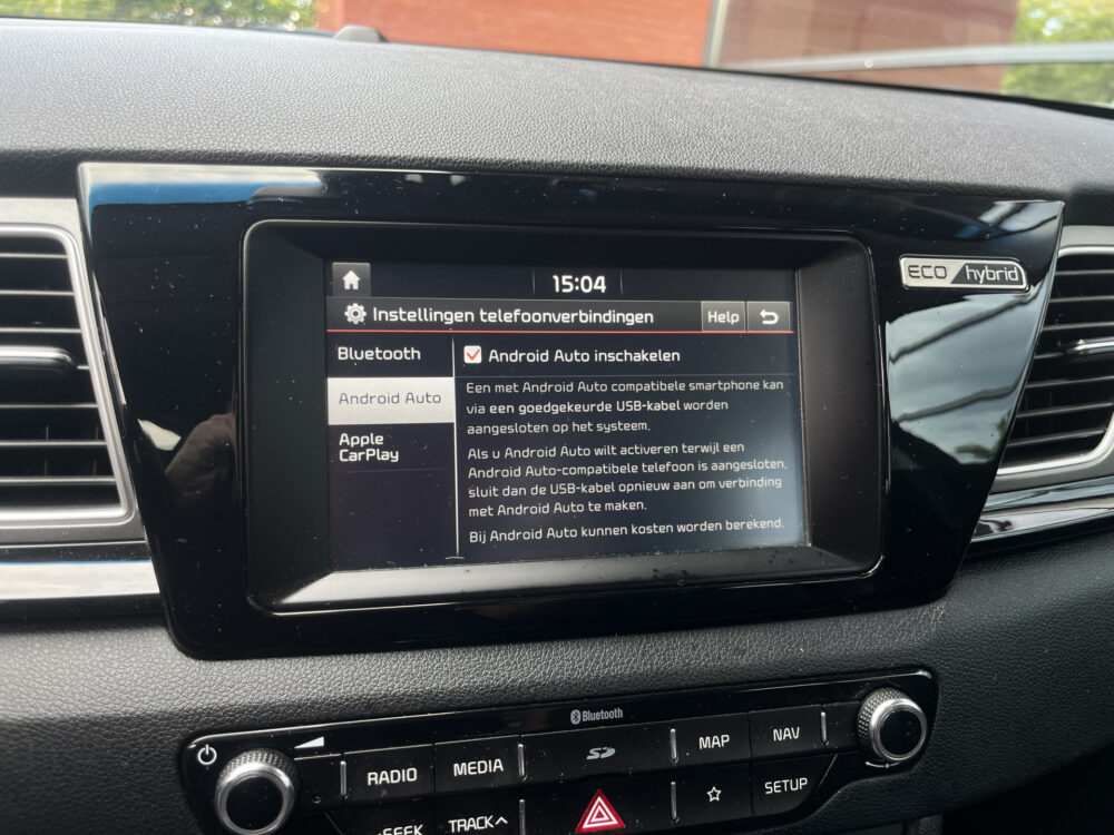 Kia Niro 1.6 GDi Hybrid DynamicPlusLine // LED // HALF LEDER // CAMERA+SENSOREN // NAVI+CARPLAY // AFN. TREKHAAK // 26