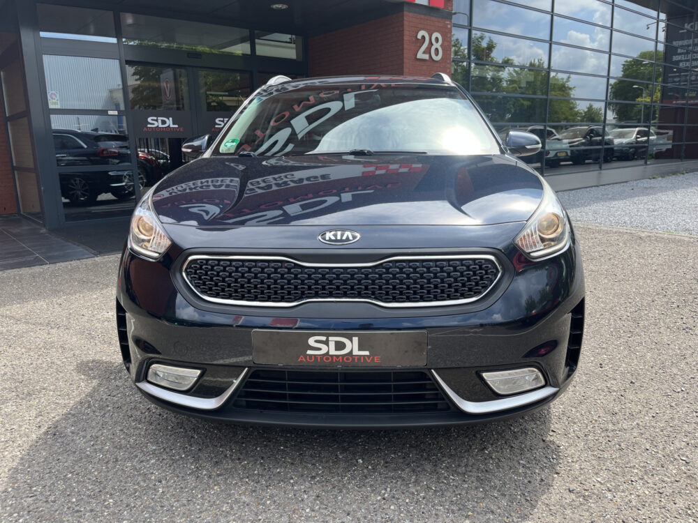 Kia Niro 1.6 GDi Hybrid DynamicPlusLine // LED // HALF LEDER // CAMERA+SENSOREN // NAVI+CARPLAY // AFN. TREKHAAK // 8