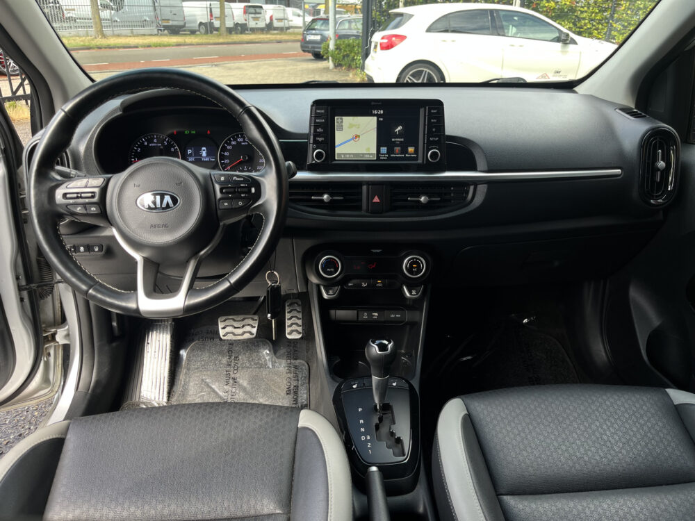 Kia Picanto 1.2 CVVT GT-Line // LEDER // CLIMATE CONTROL // CRUISE // CAMERA+SENSOREN // STUUR+STOELVERWARMING // 14