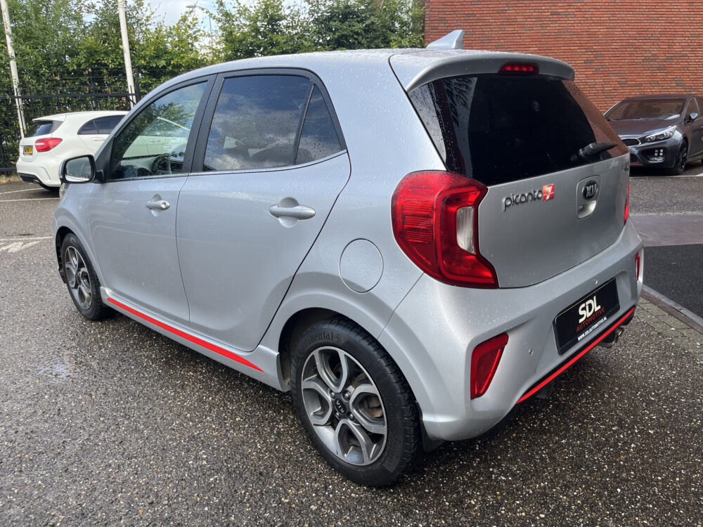 Kia Picanto 1.2 CVVT GT-Line // LEDER // CLIMATE CONTROL // CRUISE // CAMERA+SENSOREN // STUUR+STOELVERWARMING // 3
