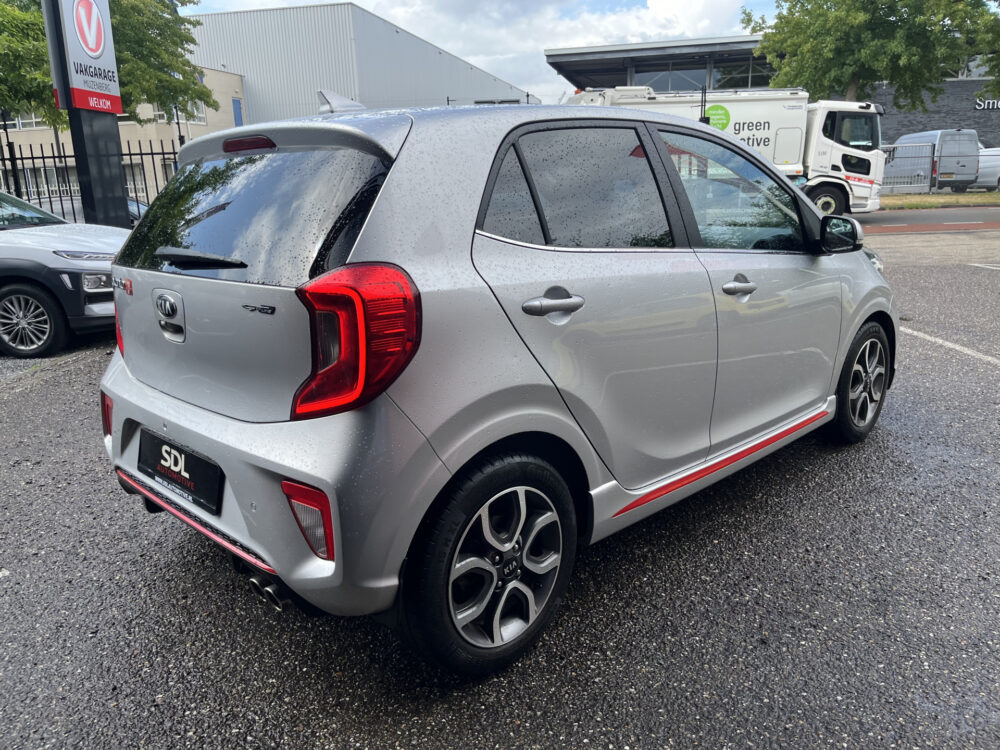 Kia Picanto 1.2 CVVT GT-Line // LEDER // CLIMATE CONTROL // CRUISE // CAMERA+SENSOREN // STUUR+STOELVERWARMING // 5