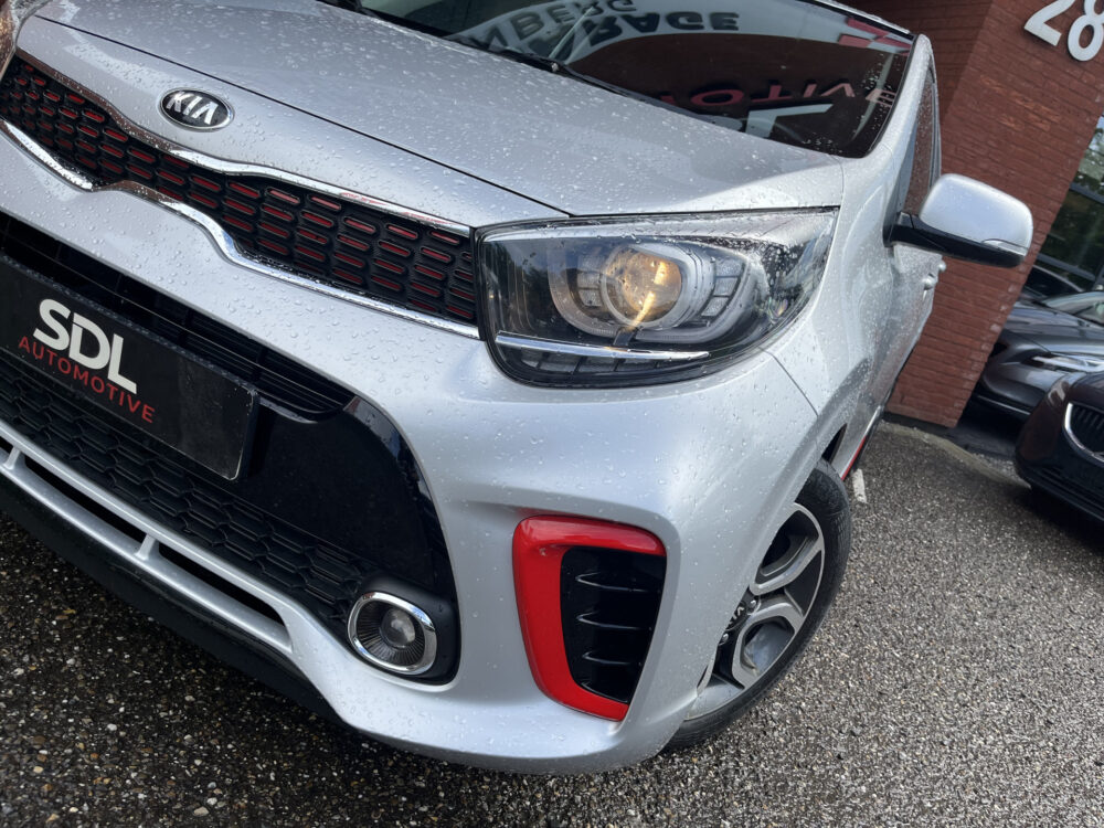 Kia Picanto 1.2 CVVT GT-Line // LEDER // CLIMATE CONTROL // CRUISE // CAMERA+SENSOREN // STUUR+STOELVERWARMING // 9