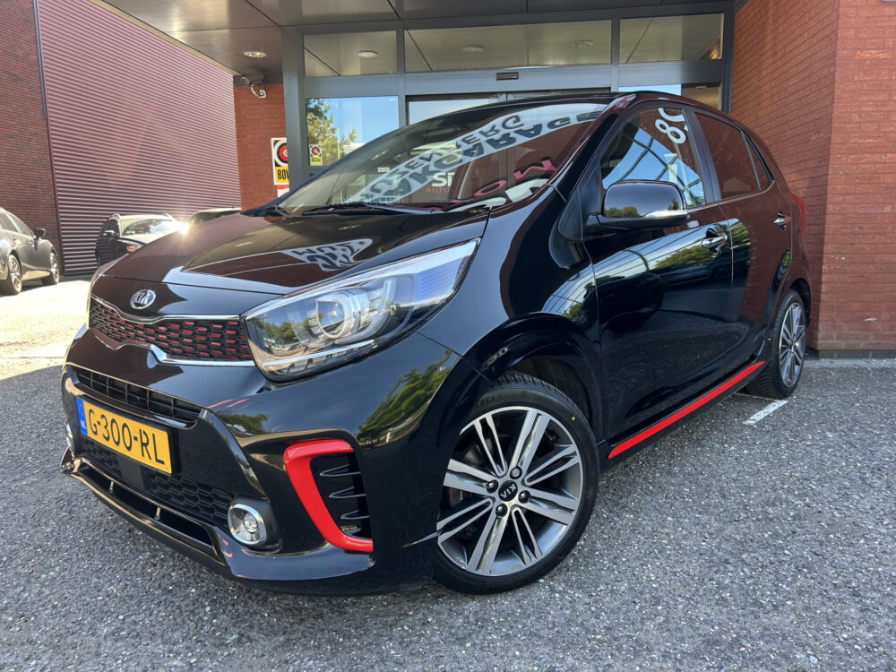 Kia Picanto 1.0 T-GDI GT-Line // NL AUTO!! // 100PK! // NAVI // CAMERA // LEDER // APPLE CARPLAY / ANDROID AUTO // 1