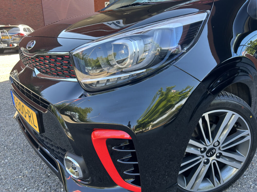 Kia Picanto 1.0 T-GDI GT-Line // NL AUTO!! // 100PK! // NAVI // CAMERA // LEDER // APPLE CARPLAY / ANDROID AUTO // 24