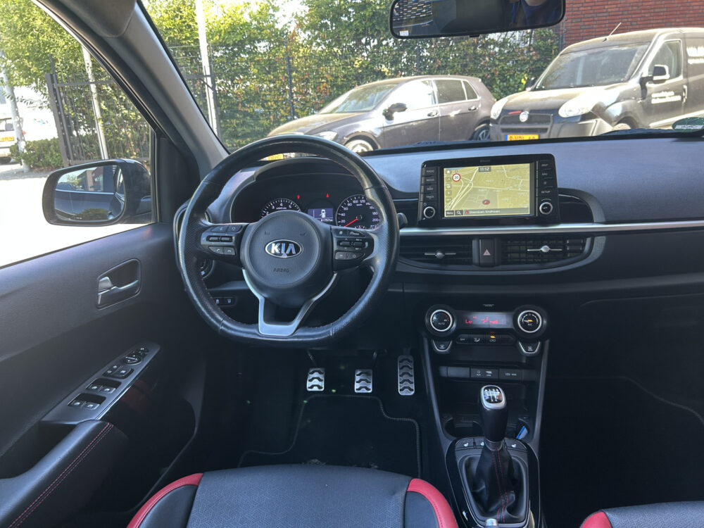 Kia Picanto 1.0 T-GDI GT-Line // NL AUTO!! // 100PK! // NAVI // CAMERA // LEDER // APPLE CARPLAY / ANDROID AUTO // 7