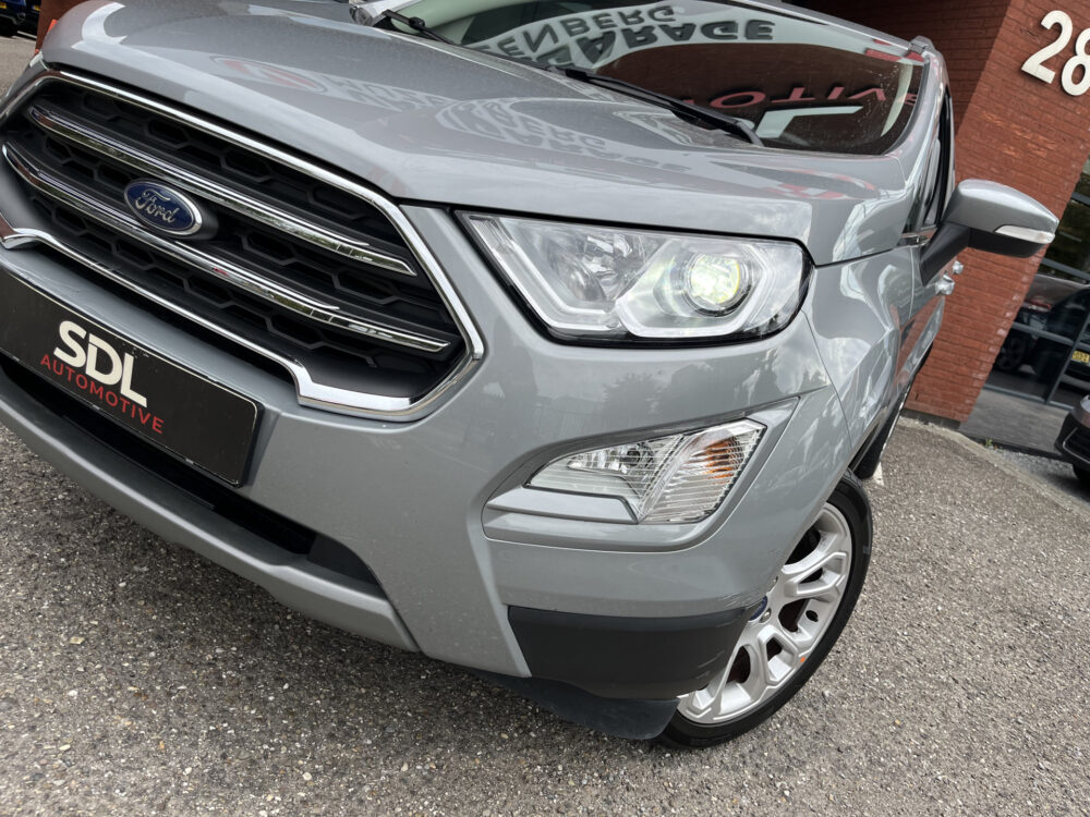 Ford EcoSport 1.0 EcoBoost Titanium 26000KM!!! // LED // CRUISE // APPLE-ANDROID AUTO // STUUR+STOELVERWARMING // PDC // 9