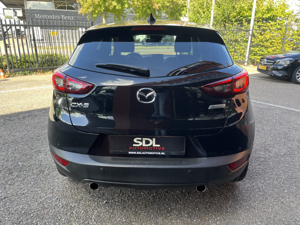 Mazda CX-3 2.0 SkyActiv-G 120 GT-Luxury // HEAD-UP DISPLAY // LEDER // ELEK. STOEL+GEHEUGEN // DODEHOEK // CAMERA+SENSOREN // NAVI // 4