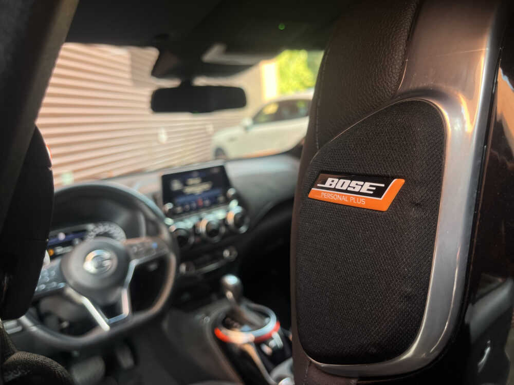 Nissan Juke 1.0 DIG-T N-Design // ADAPT. CRUISE // BOSE AUDIO // LEDER-ALCANTARA // 360 CAMERA // DODEHOEK // NAVI+CARPLAY // KEYLESS // 14