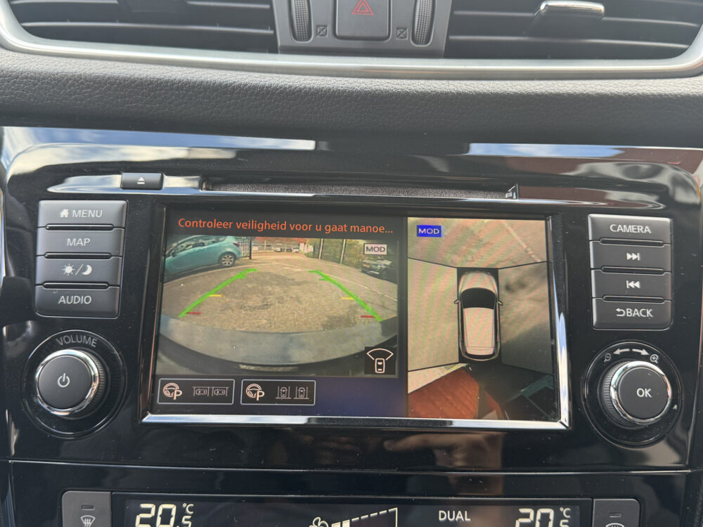 Nissan QASHQAI 1.3 DIG-T Tekna // FULL LED // LEDER // PANO-DAK // ELEK. STOEL // NAVI + CARPLAY // 360 CAMERA // PDC V+A 17