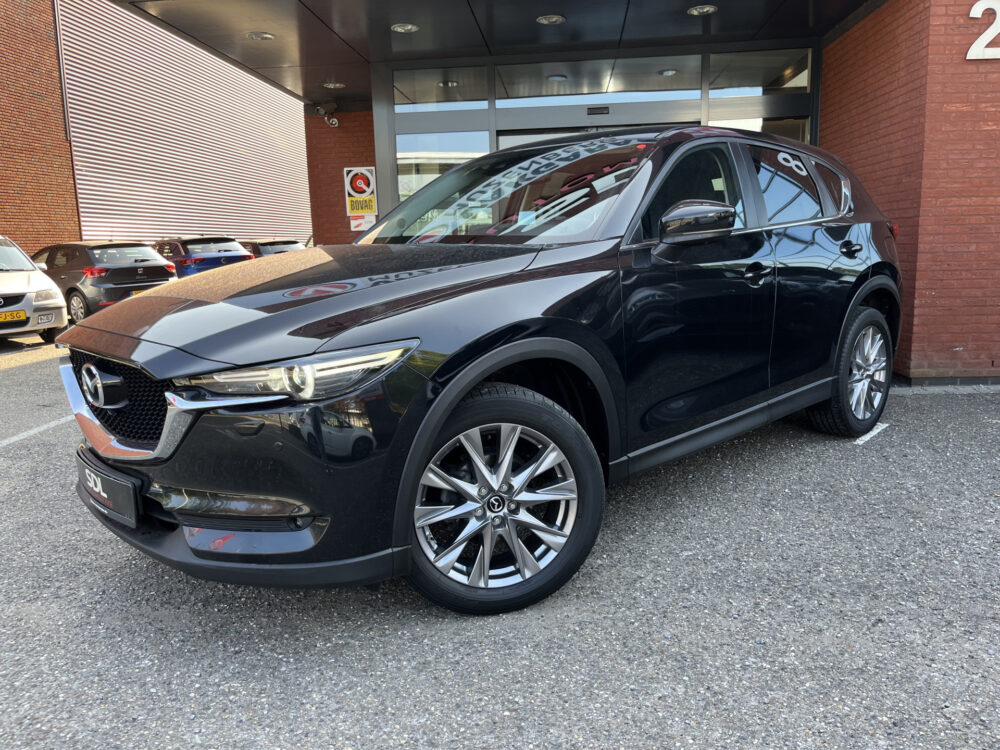 Mazda CX-5 2.0 SkyActiv-G 165 Luxury // FULL LED // 360 CAMERA+SENSOREN // HUD DISPLAY // DODEHOEK // NAVI // STUUR+STOELVERWARMING // ELEK 1