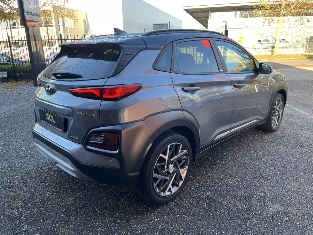 Hyundai KONA 1.6 GDI HEV Premium // DODEHOEK // HEAD-UP DISPLAY // KEYLESS // LEDER // CAMERA+SENSOREN // LED // CLIMA // STUUR+STOELVERWARMI 5