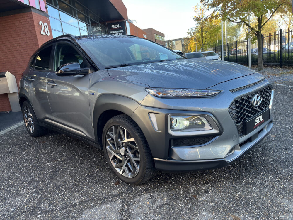 Hyundai KONA 1.6 GDI HEV Premium // DODEHOEK // HEAD-UP DISPLAY // KEYLESS // LEDER // CAMERA+SENSOREN // LED // CLIMA // STUUR+STOELVERWARMI 7