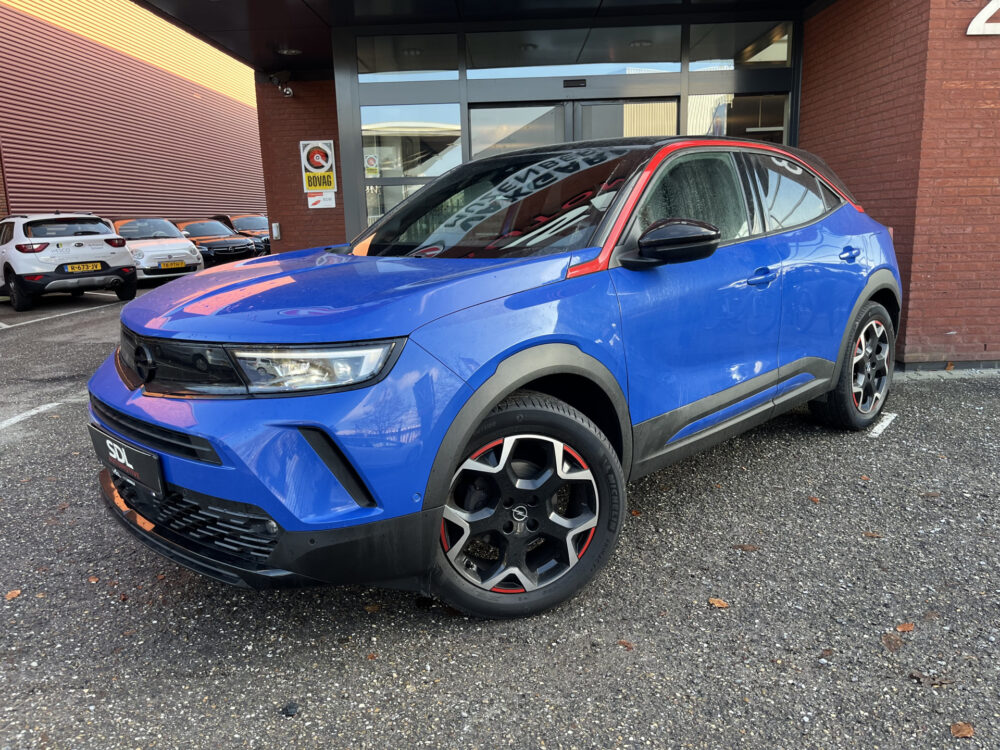 Opel Mokka 1.2 Turbo GS Line // DODEHOEK // ADAPT. CRUISE // CAMERA+SENSOREN // CLIMA // STOELVERWARMING // KEYLESS // 1