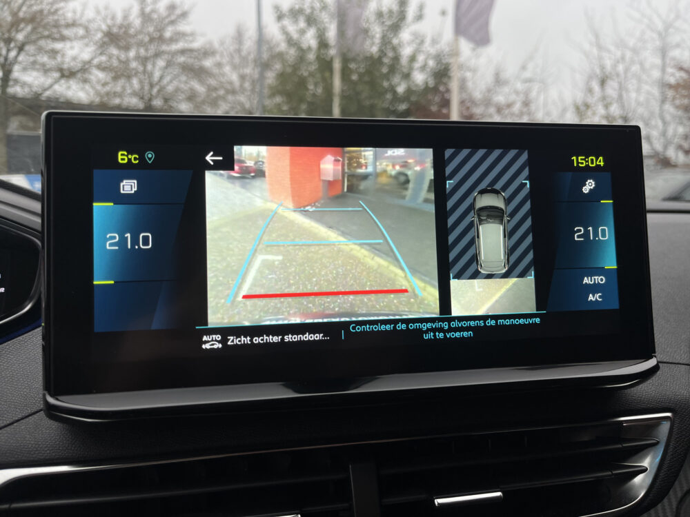 Peugeot 3008 1.6 HYbrid 225 Allure 1e EIGENAAR // DODEHOEK // HALF LEDER // CAMERA+SENSOREN // NAVI+CARPLAY // STOELVERWARMING // CLIMA // 26