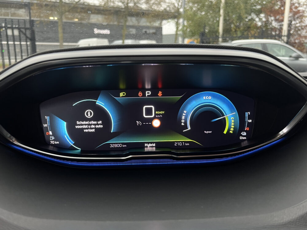 Peugeot 3008 1.6 HYbrid 225 Allure 1e EIGENAAR // DODEHOEK // HALF LEDER // CAMERA+SENSOREN // NAVI+CARPLAY // STOELVERWARMING // CLIMA // 30