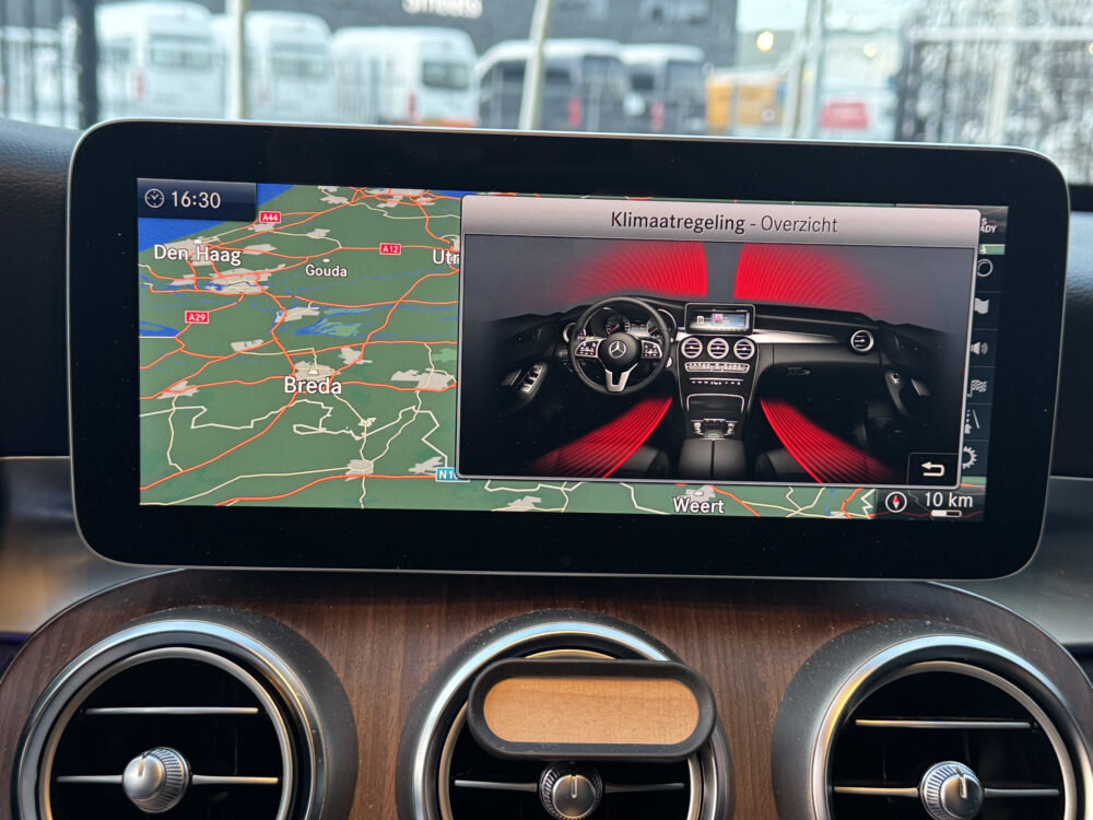 Mercedes-Benz C-Klasse Estate 200 Business Solution AMG // BURMESTER AUDIO! // TREKHAAK // 360° CAMERA // NAVI // ELEK. ACHTERKLEP // ADAPTIVE CRUISE / 17