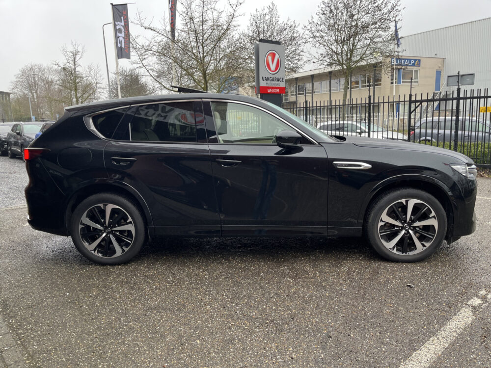 Mazda CX-60 2.5 e-SkyActiv PHEV Takumi+ 4 OPTION PACKS // FAB. Garantie tot 13-9-2028 // FULL OPTIONS // SCHUIF-KANTELDAK // ELEK.KLEP // AD 6