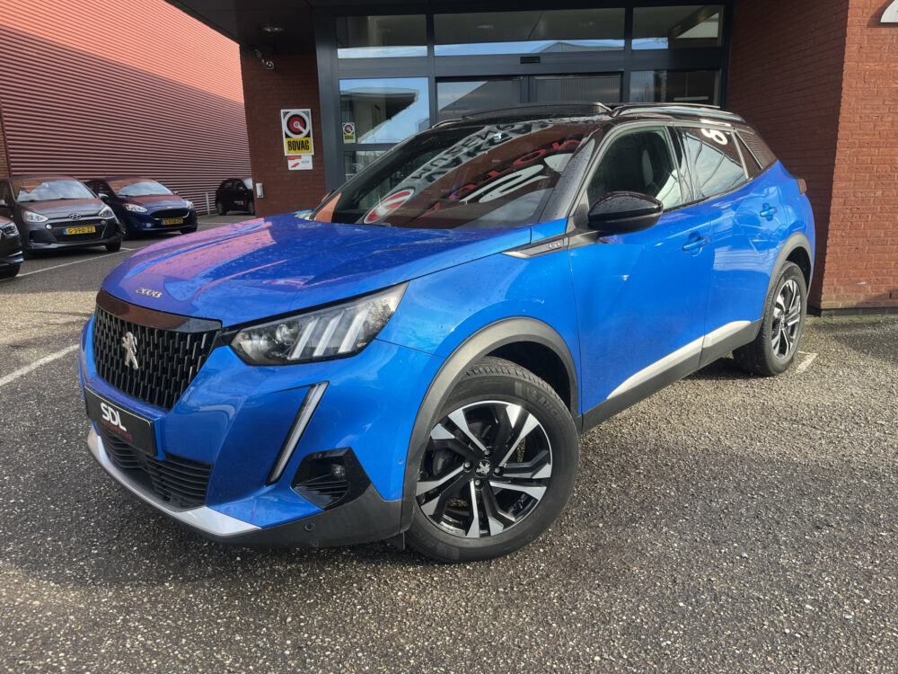 Peugeot 2008 1.2 PureTech GT-Line 131PK!! // SCHUIF-KANTELDAK // DODEHOEK // LED // CAMERA+SENSOREN // HALF LEDER // 3D COCKPIT // 1