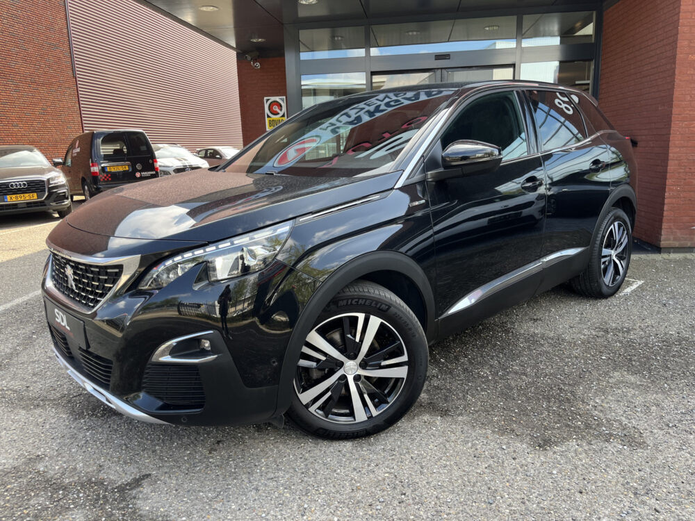 Peugeot 3008 1.2 Turbo GT Line // LEDER // ELEK. STOEL+GEHEUGEN // DODEHOEK // 360 CAMERA // CRUISE // NAVI+CARPLAY // KEYLESS // 1