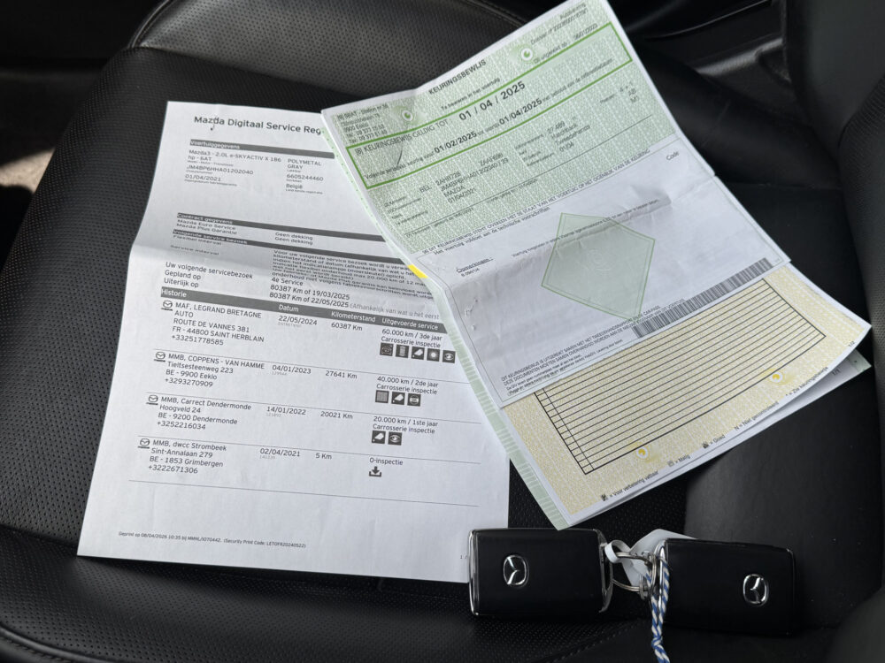 Mazda 3 2.0 e-SkyActiv-X M Hybrid 186 Luxury // FULL OPTIONS!! // SCHUIF-KANTEL DAK // NAVI // 360 CAMERA // BOSE AUDIO // MEMORY SEATS! 33