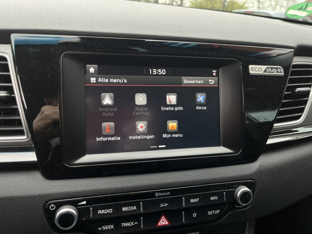 Kia Niro 1.6 GDi PHEV DynamicPlusLine // ADAPT. CRUISE // HALF LEDER // DODEHOEK // CAMERA // NAVI+CARPLAY // STUUR+STOELVERWARMING // 27