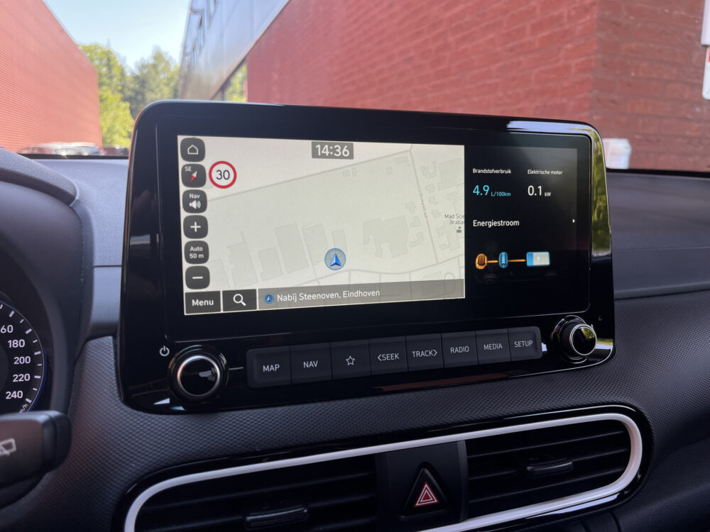 Hyundai KONA 1.6 GDI HEV Premium // DODEHOEK // LEDER+ELEK.STOEL // HEAD-UP DISPLAY // KRELL AUDIO // KEYLESS // STOELVERKOELING+VERWARMING / 29