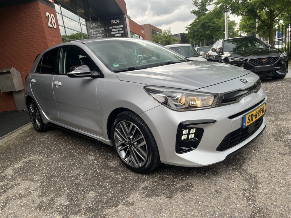 Kia Rio 1.0 TGDI GT-Line DEALER ONDERHOUDEN!! // FULL LED // NAVI + CARPLAY // HALF-LEDER // CAMERA // KEYLESS // STOEL + STUURWIELVERWA 10