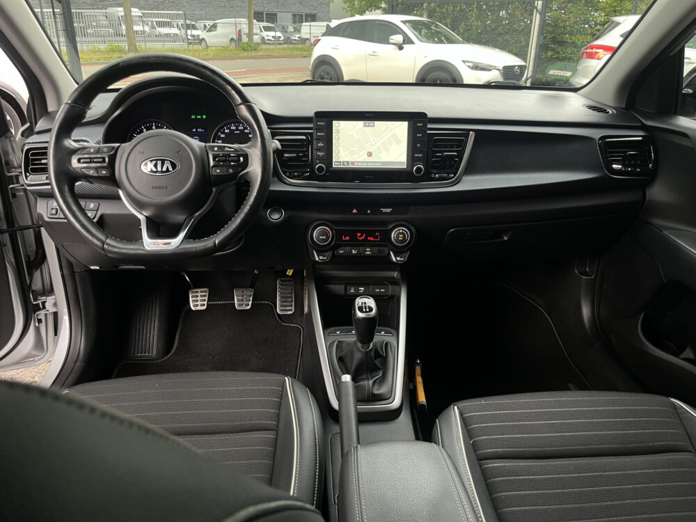 Kia Rio 1.0 TGDI GT-Line DEALER ONDERHOUDEN!! // FULL LED // NAVI + CARPLAY // HALF-LEDER // CAMERA // KEYLESS // STOEL + STUURWIELVERWA 18