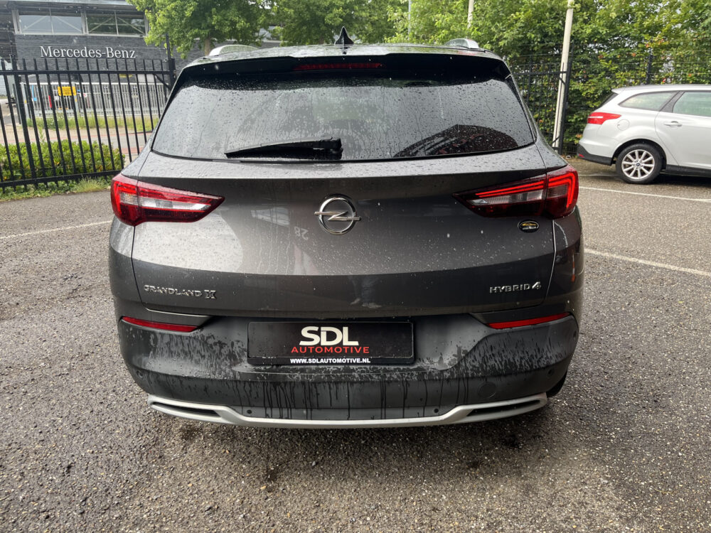 Opel Grandland X 1.6 Turbo Hybrid4 Ultimate 300PK!! // AFN. TREKHAAK // 360 CAMERA // STOELVERKOELING-VERWARMING // ELEK. KLEP // DODEHOEK // NAV 6