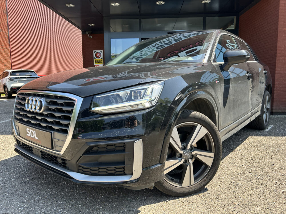 Audi Q2 35 TFSI S-Line Edition // SCHUIFKANTELDAK // VIRTUAL COCKPIT // FULL LED // LEDER // NAVI // CAMERA // KEYLESS // CLIMA // STOEL 1