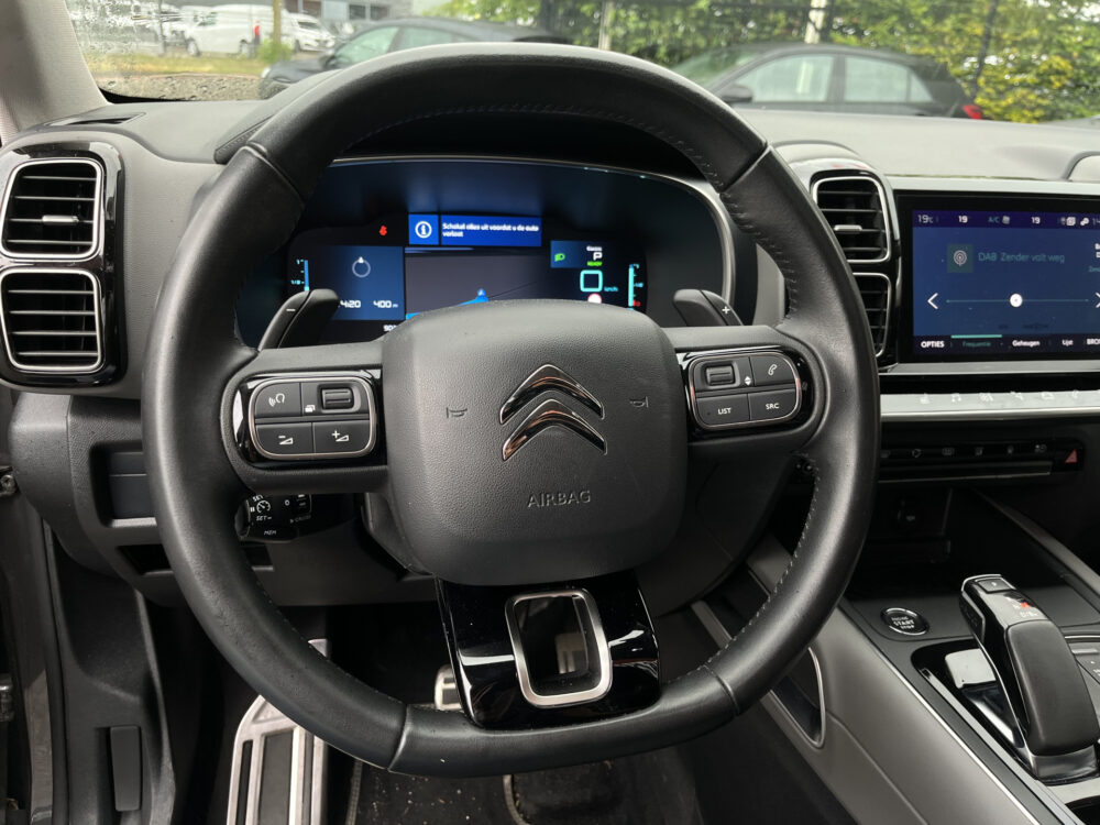 Citroën C5 Aircross 1.6 Plug-in Hybrid 225 Shine // SCHUIF-KANTELDAK // LEDER+ELEK. STOEL // ADAPT. CRUISE // 60 CAMERA+SENSOREN // DODEHOEK // 25
