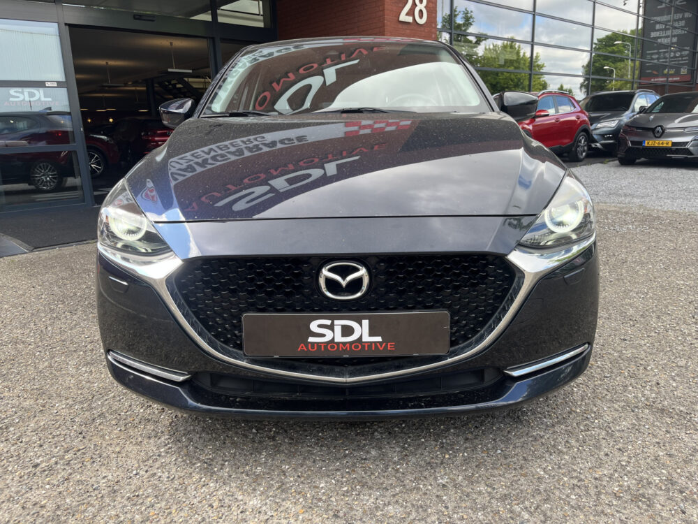 Mazda 2 1.5 Skyactiv-G Signature // LED // DODEHOEK // LEDER-ALCANTARA // CLIMA // STOEL+STUURVERWARMING // NAVI+CARPLAY // 10