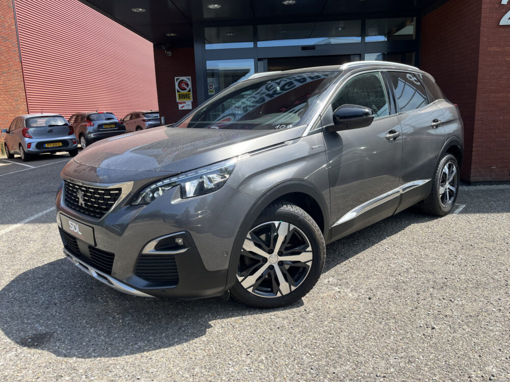 Peugeot 3008 1.2 PureTech GT Line // DODEHOEK // HALF LEDER // CAMERA+SENSOREN // NAVI+CARPLAY // LED // 1