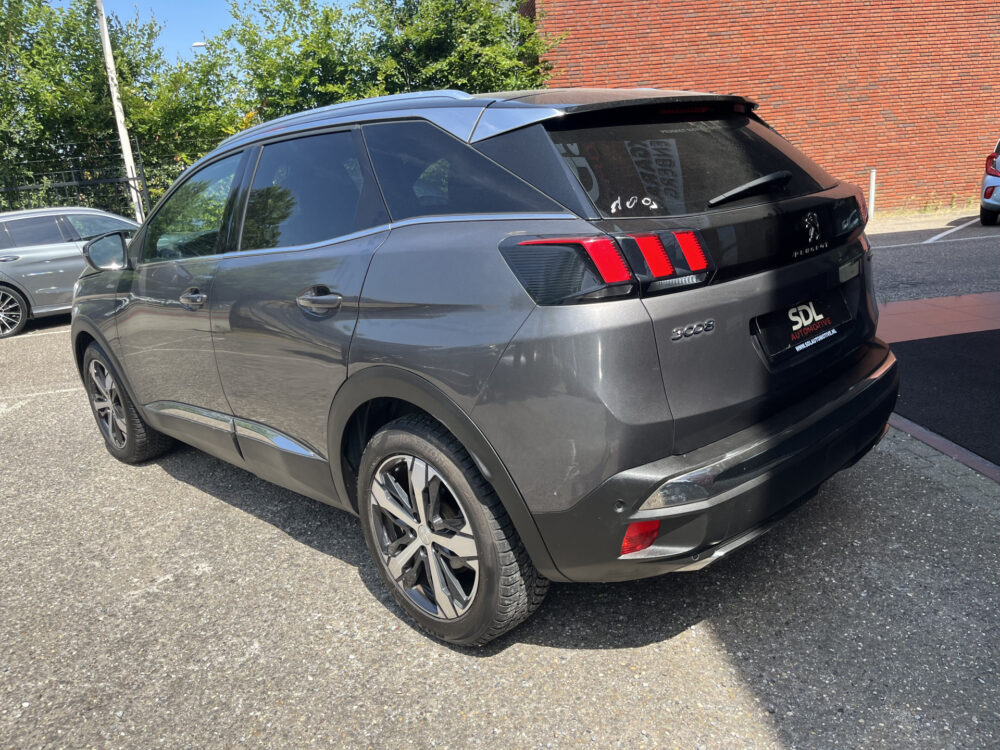 Peugeot 3008 1.2 PureTech GT Line // DODEHOEK // HALF LEDER // CAMERA+SENSOREN // NAVI+CARPLAY // LED // 3