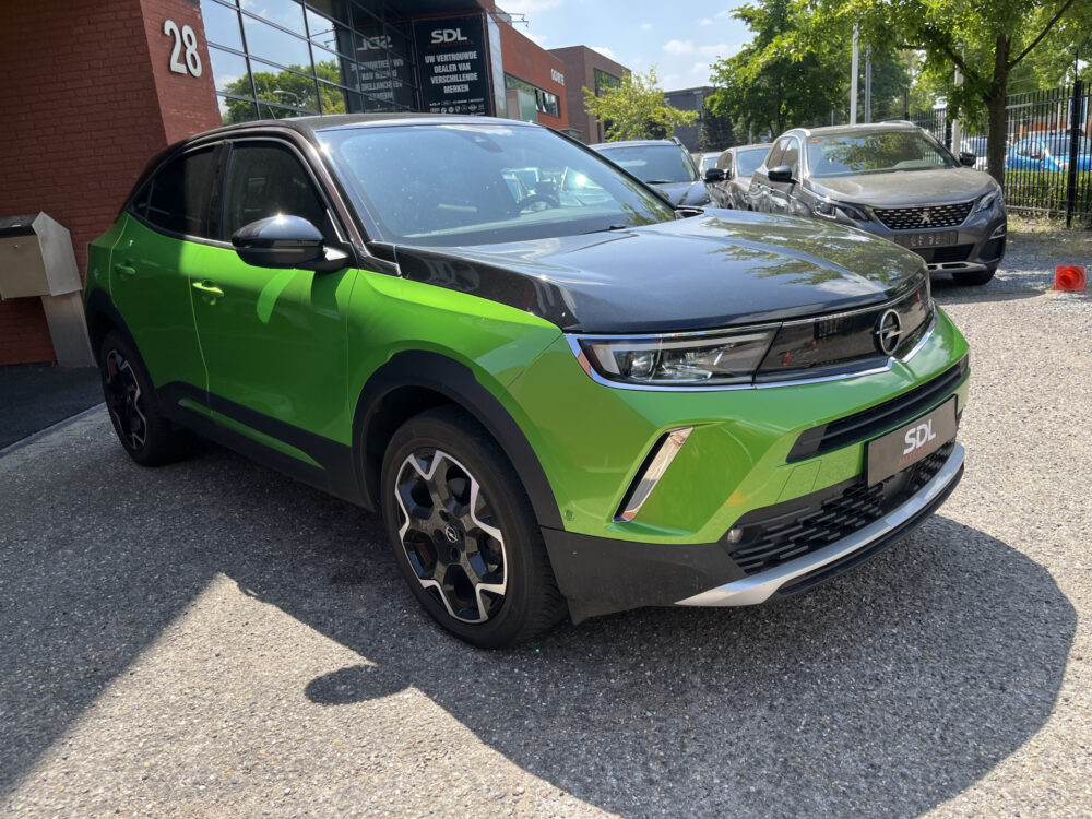 Opel Mokka 1.2 Turbo Ultimate // ADAPT. CRUISE // DODEHOEK // KEYLESS // CAMERA // LEDER-ALCANTARA // NAVI+CARPLAY // 9