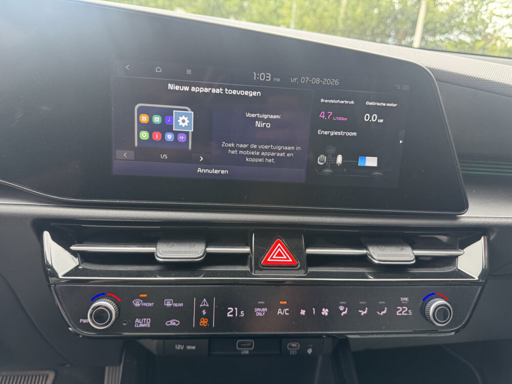 Kia Niro 1.6 GDi Hybrid DynamicPlusLine // SCHUIF-DAK // NAVI // CAMERA // ADAPTIVE CRUISE // CLIMA // ELEK. ACHTERKLEP // HEAD UP DISPLA 18
