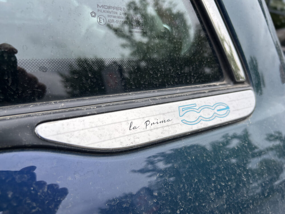 Fiat 500 La Prima 42 kWh // SOH 90% // FULL LED // NAVI + CARPLAY // PANO-DAK // CAMERA // PDC V+A // ADAPTIVE CRUISE 25