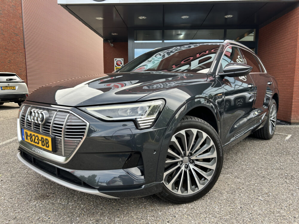 Audi e-tron 55 quattro Advanced edition Plus 95 kWh DEALER ONDERHOUDEN!! // PANO/SCHUIFKANTELDAK // FULL LED // NAVI + CARPLAY // MEMORY //  1