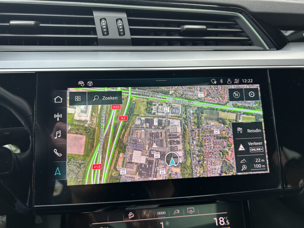 Audi e-tron 55 quattro Advanced edition Plus 95 kWh DEALER ONDERHOUDEN!! // PANO/SCHUIFKANTELDAK // FULL LED // NAVI + CARPLAY // MEMORY //  16