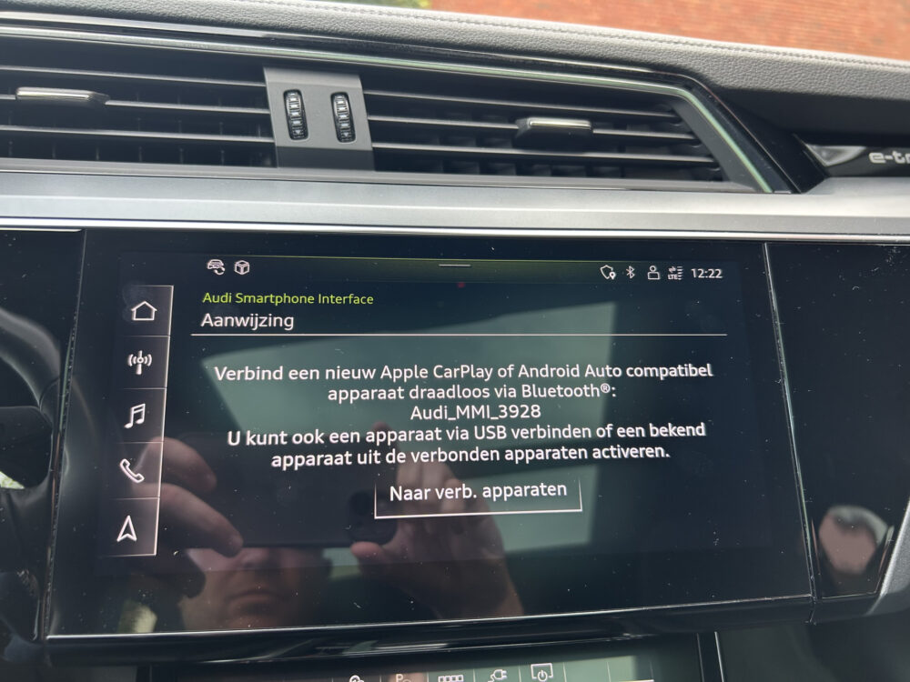 Audi e-tron 55 quattro Advanced edition Plus 95 kWh DEALER ONDERHOUDEN!! // PANO/SCHUIFKANTELDAK // FULL LED // NAVI + CARPLAY // MEMORY //  18