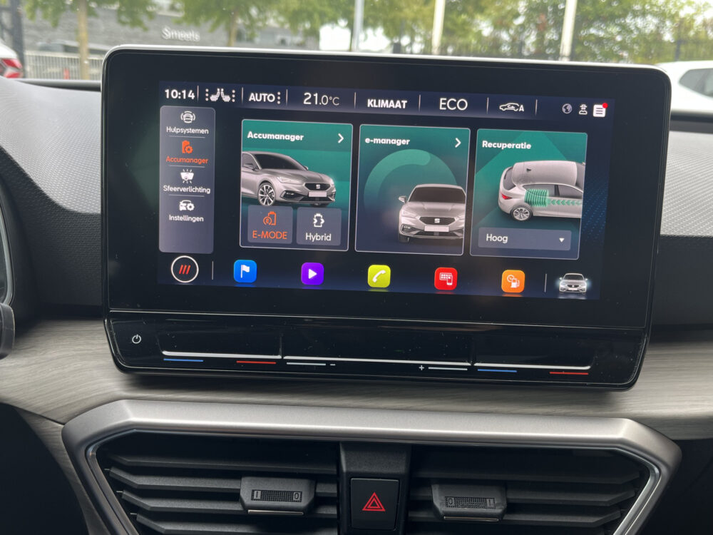 SEAT Leon 1.4 TSI eHybrid PHEV Xcellence // SCHUIF - KANTEL DAK // NAVI // CAMERA // MEMORY SEATS // DODEN HOEK SENSOR // 22