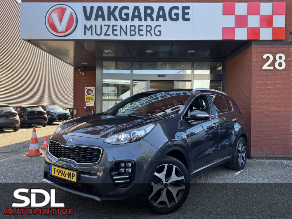 Kia Sportage 1.6 T-GDI GT-Line // NAVI // CAMERA // LEDEREN BEKLEDING // CRUISE // TREKHAAK // 0