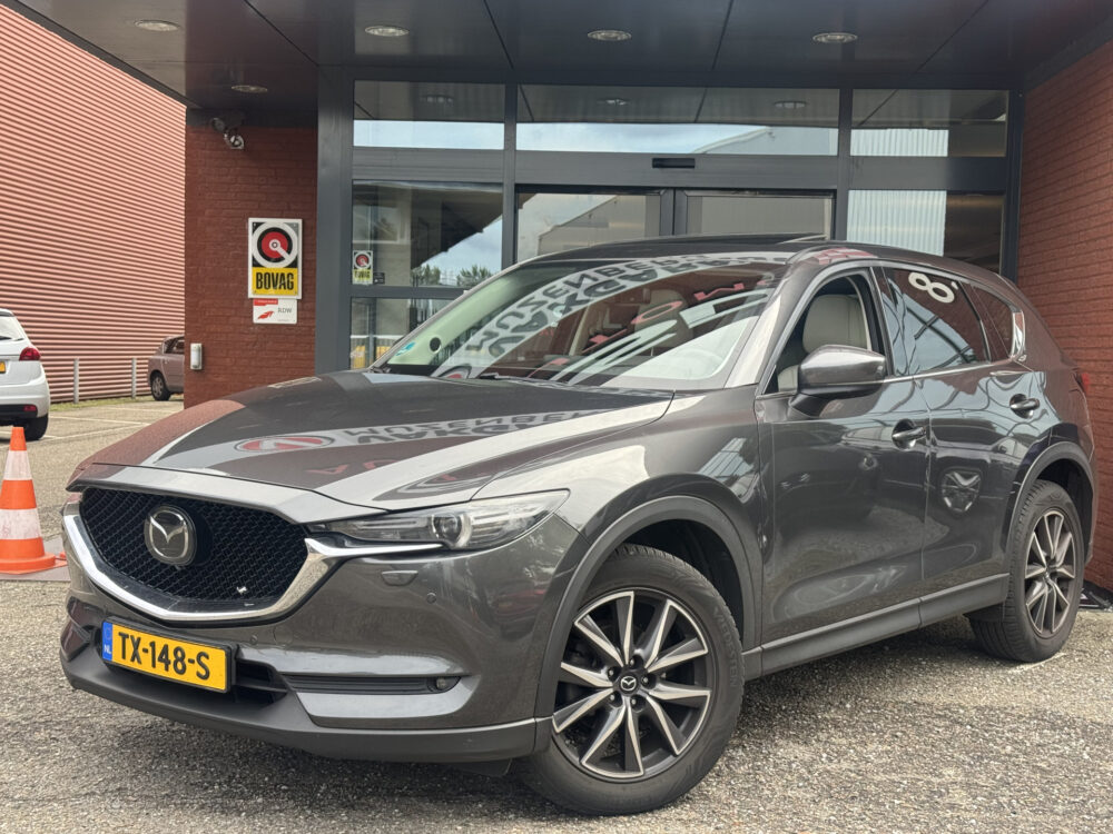 Mazda CX-5 2.5 SkyActiv-G 194 GT-M // NAVI // BOSE AUDIO // SCHUIF / KANTELDAK // LEDER // ADAPTIVE CRUISE // 360° CAMERA // 1