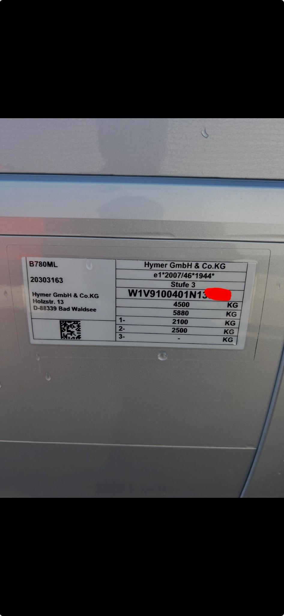 Hymer B 780 ML 22