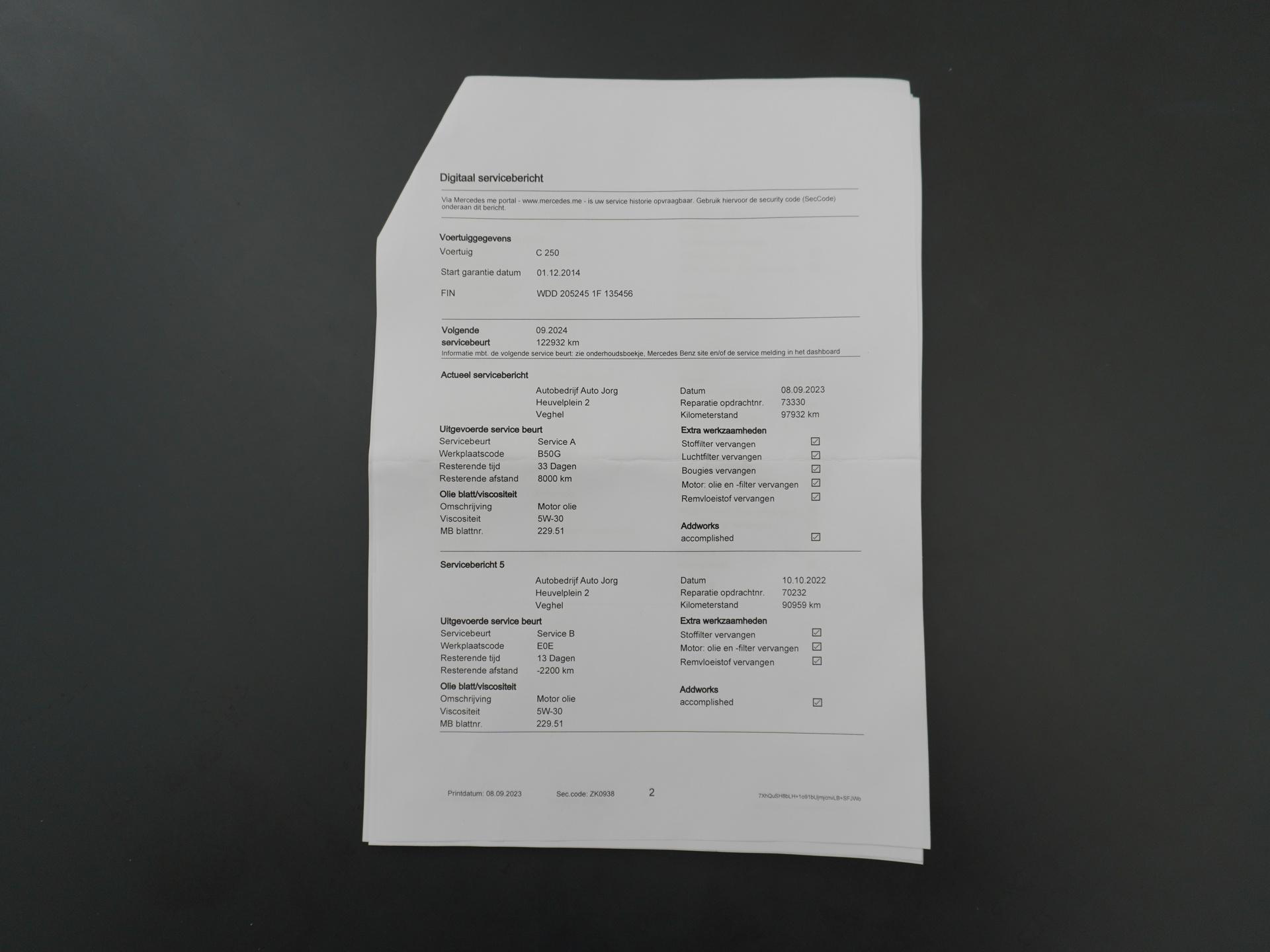 Mercedes-Benz C-Klasse Estate 250 40