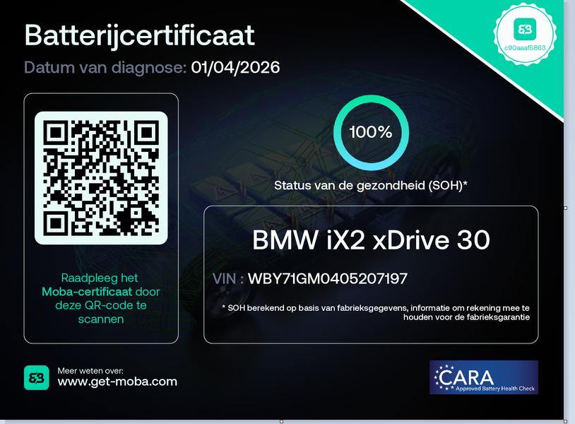 BMW iX2 xDrive30 67 kWh 4
