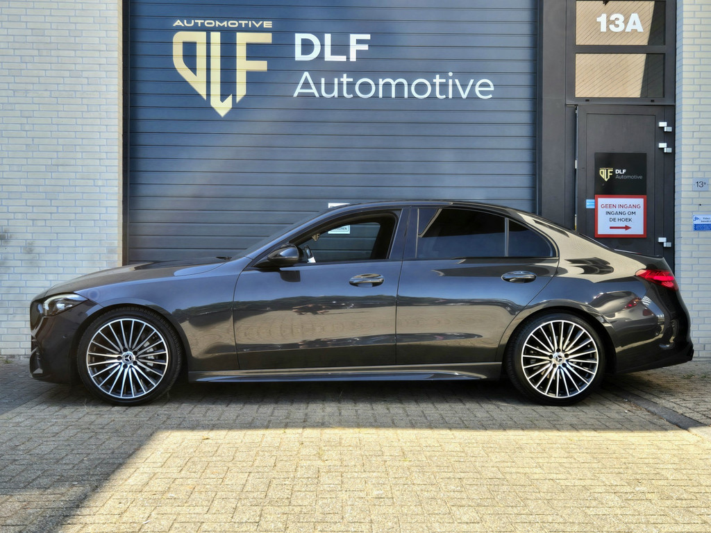 Mercedes-Benz C-klasse 180 AMG Line | Burmester | Wit leder | Pano 2