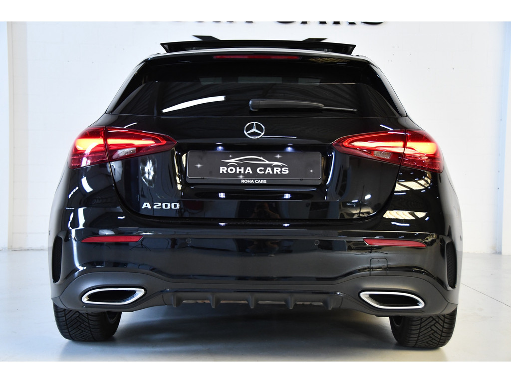 Mercedes-Benz A-klasse A200 AMG-Line Pano Cam Night 19