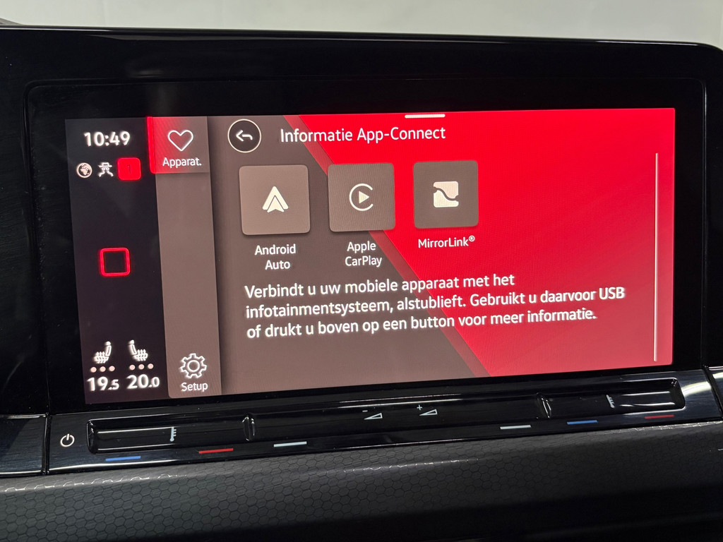 Volkswagen Golf 2.0 GTI Clubsport Pano, Side Assist, Carplay 14